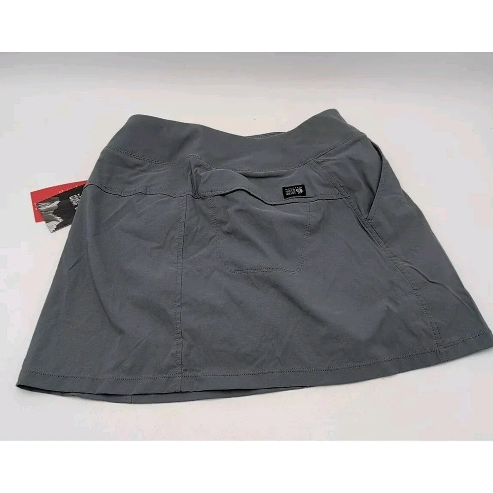 New Mountain Hardwear Dynama Skort Women's XS OL4288-054‎ Light Storm Grey Skirt - Picture 2 of 3
